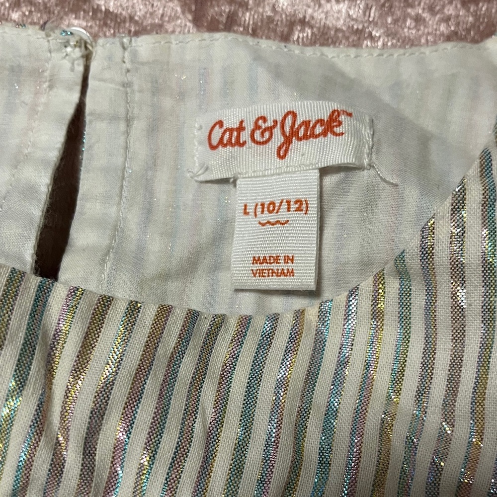 Cat & Jack Multicolor Striped Dress - Picture 2 of 11